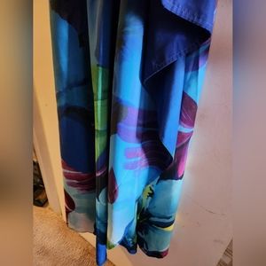 Beautiful vibrant Lane Bryant maxi dress 18/20